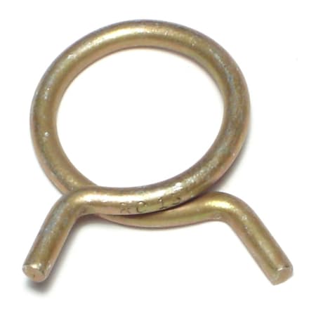 Midwest Fastener 15/16" OD Zinc Plated Steel Hose Clamps 10PK 70215